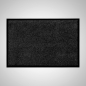 Preview: Sauberlaufmatte Rubis - 002 Schwarz 40 x 60